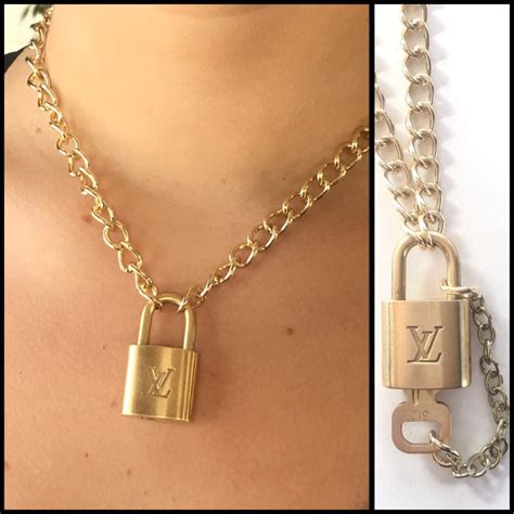 louis vuitton lock pendant.